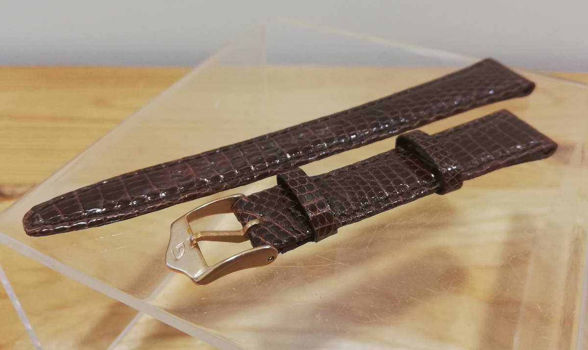 【未使用】GRUEN グリュエン CURVEX カーベックス 腕時計革ベルト ラグ幅14mm 純正品 希少 新品 デッドストック★