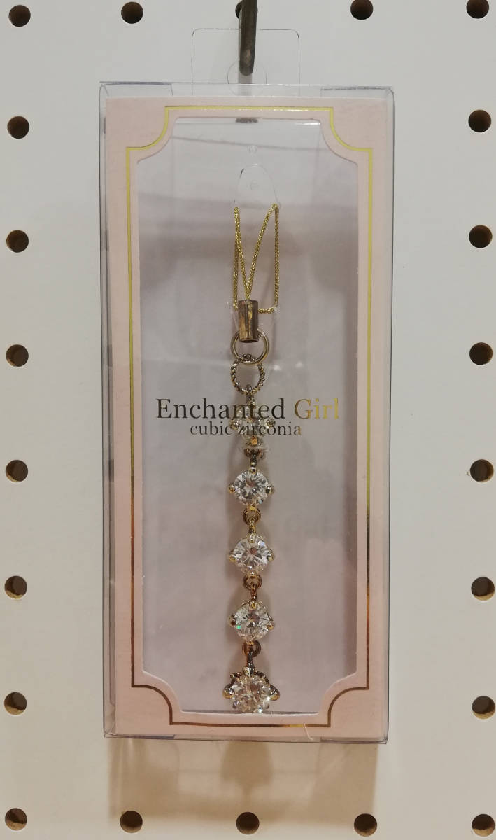 [ unopened ] Cubic Zirconia 5 ream clear accessory key holder new goods *