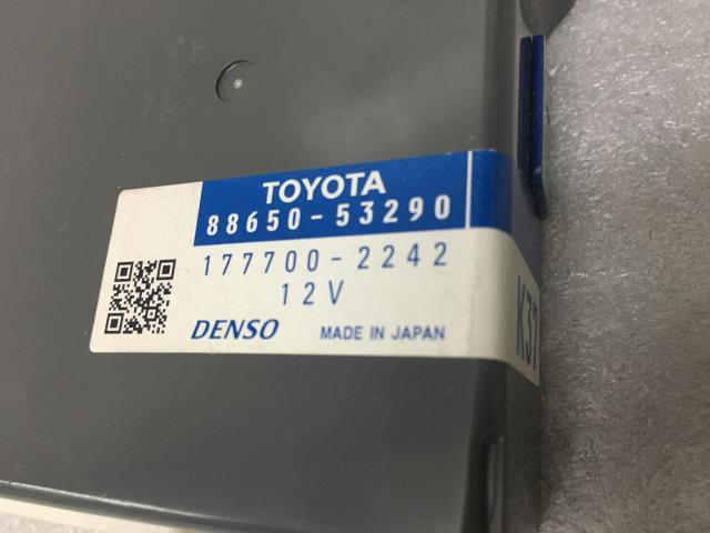 レクサス IS250 GSE20 エアコンアンプコンピューター バージョンF 中期 GSE21 IS350 88650-53290 F-2.2 007641_画像2