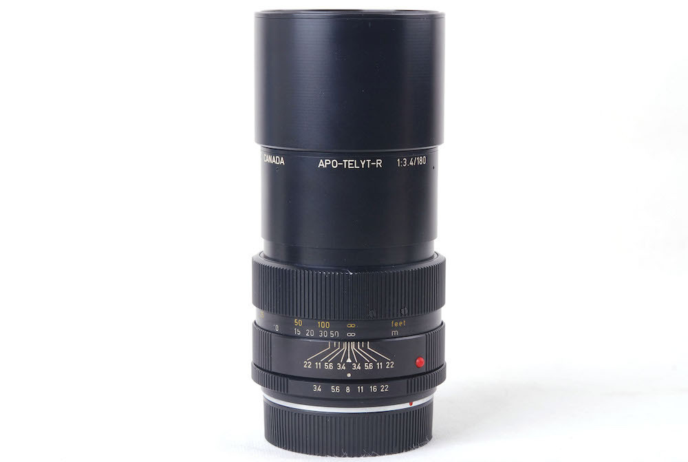 美品】Leica/ライカ APO-TELYT-R 180mm F3.4 277号段 カナダ産レンズ