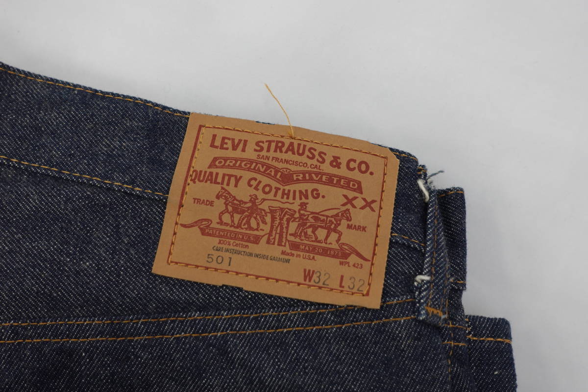 9041 LEVIS Levi`s リーバイス 501 66後期 デッドストック W32 Ｌ３２