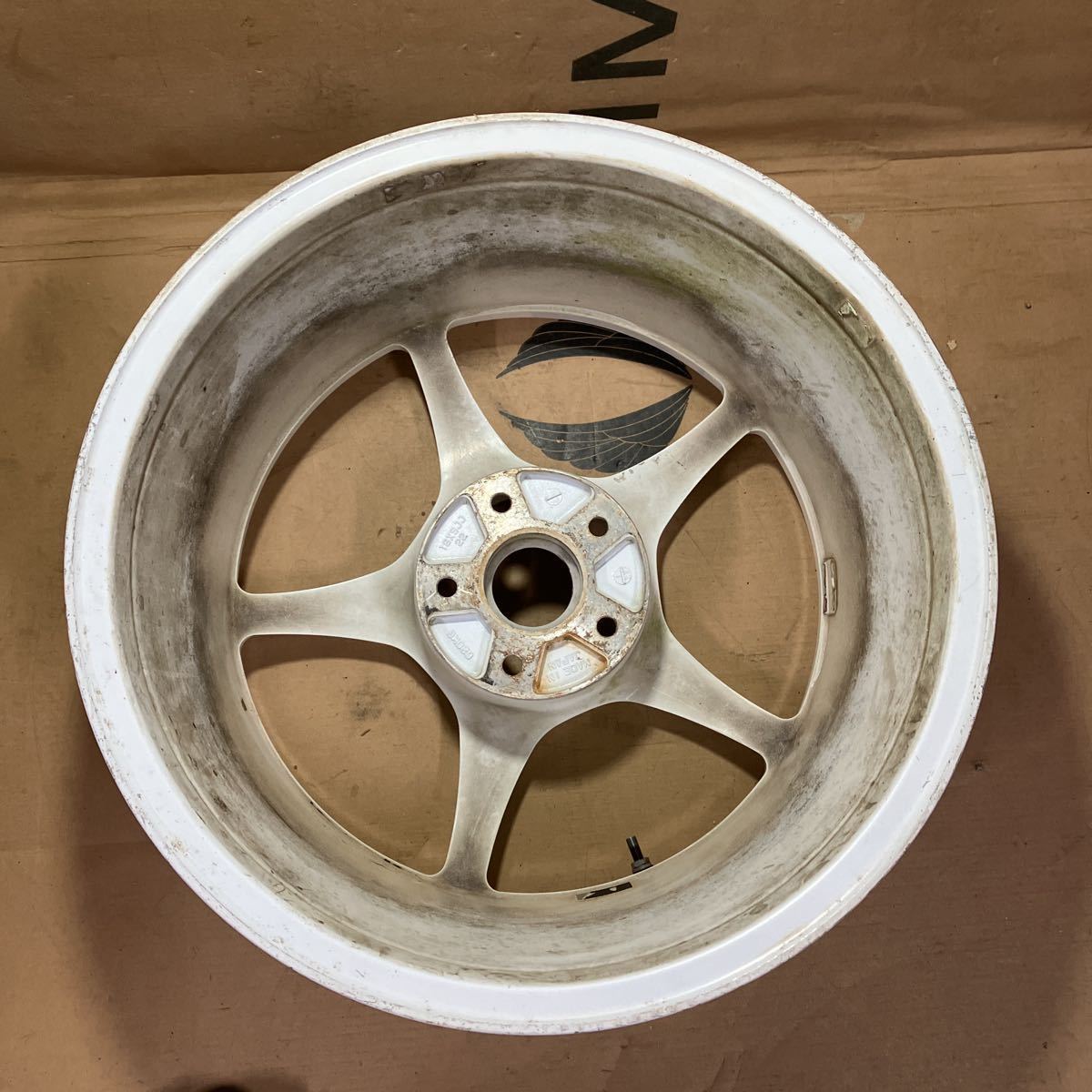 ENKEI Racing RP01 GTRサイズ 1本 18インチ9J+22 エンケイ GT-R 希少Rサイズ 軽量ホイール
