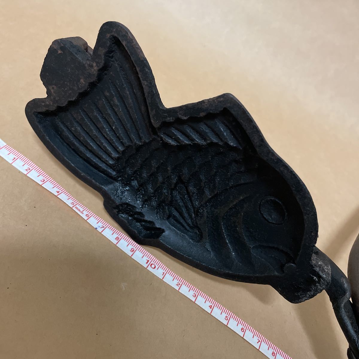 鉄鋳物 たい焼き 一丁焼き 天然物鯛焼き - 店舗用品 鉄鋳物 たい焼き 一丁焼き 天然物鯛焼き - 店舗用品