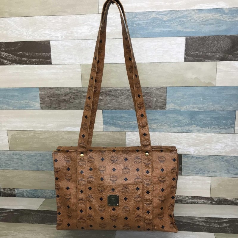 MCM エムシーエム レザー トートバッグ ショルダーバッグ