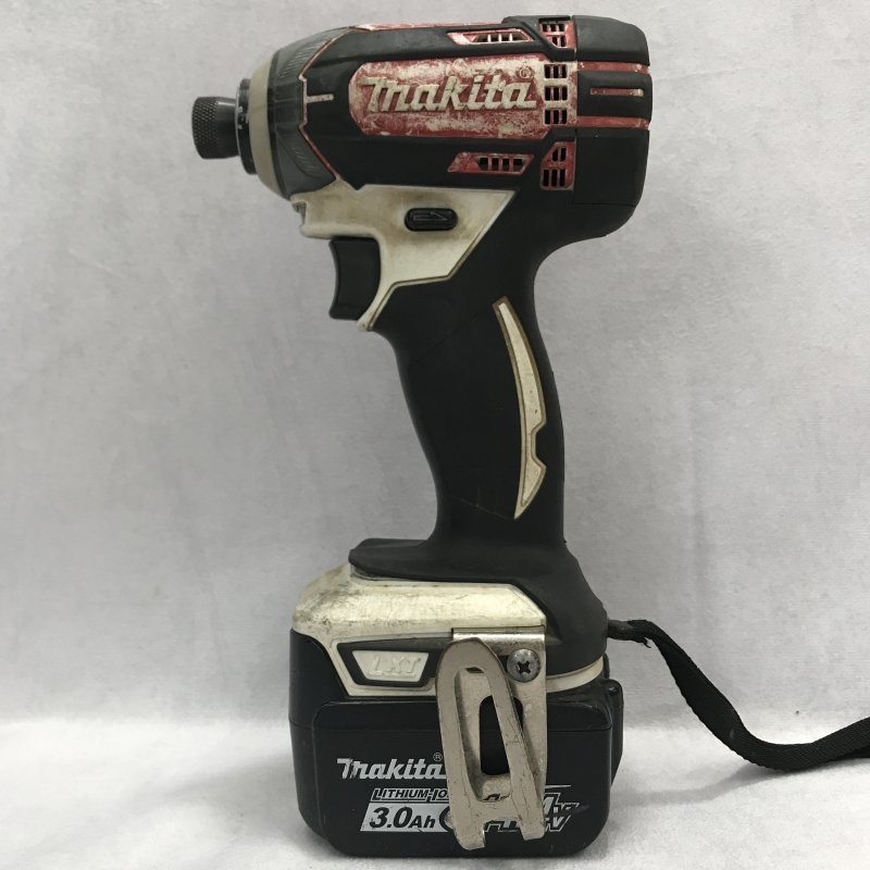 買い取り マキタ Makita 充電式インパクトドライバ 14.4V 3.0Ah ピンク