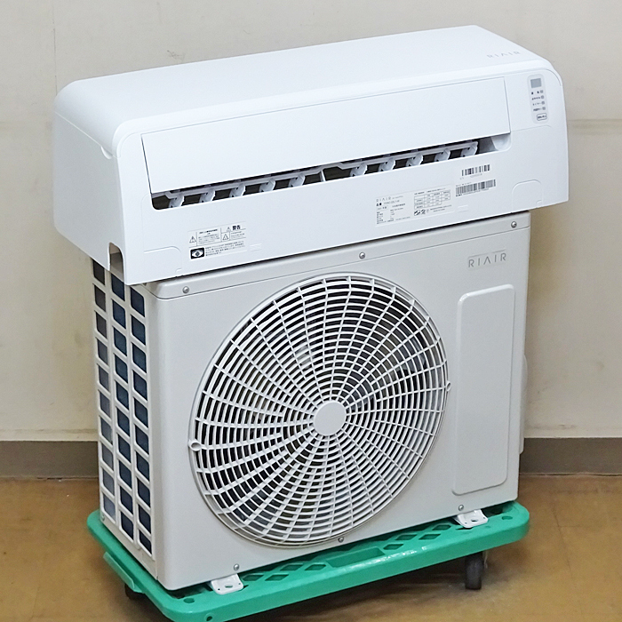 YAMADA【YHAC-22L1】ヤマダ電機オリジナルエアコンRIAIR フリーズクリーン洗浄 活性炭フィルター エアコン おもに6畳用 2021年製 品