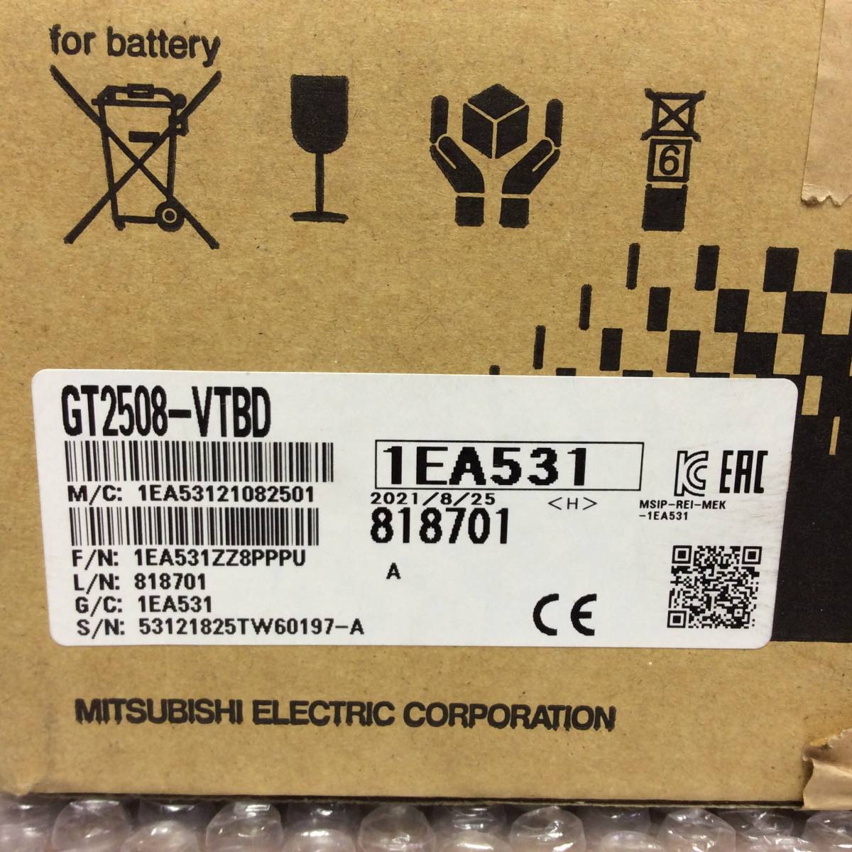 一部予約販売】 送料無料 新品未使用 MITSUBISHI 三菱電機 GOT2000