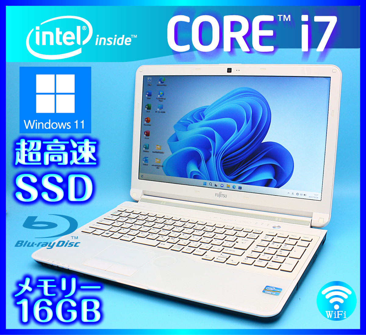 販サイト Fujitsu office2021 SSD480G 12GBメモリ i