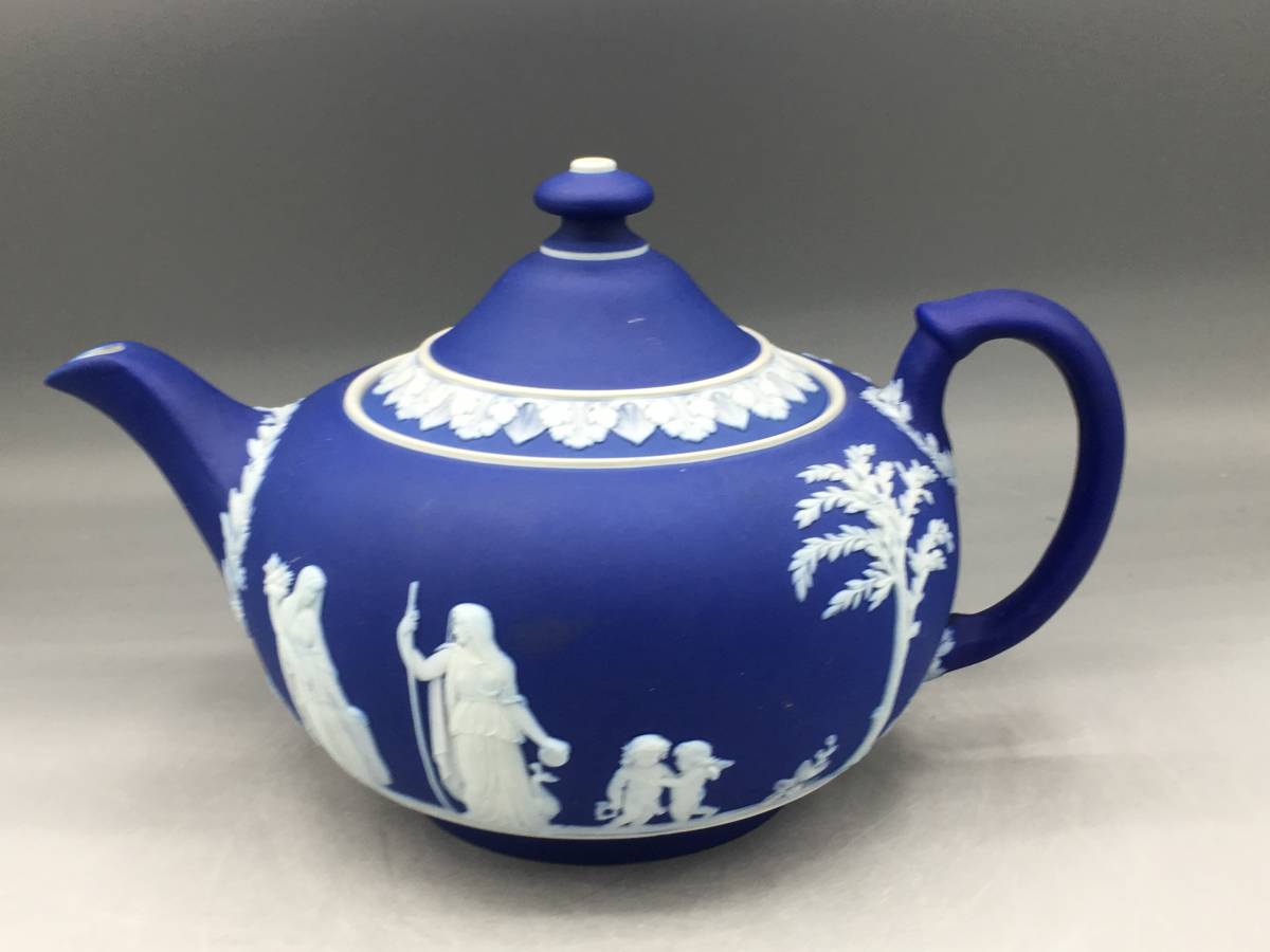 大人気人気SALE】 WEDGWOOD - ウェッジウッド ジャスパー ティーポット