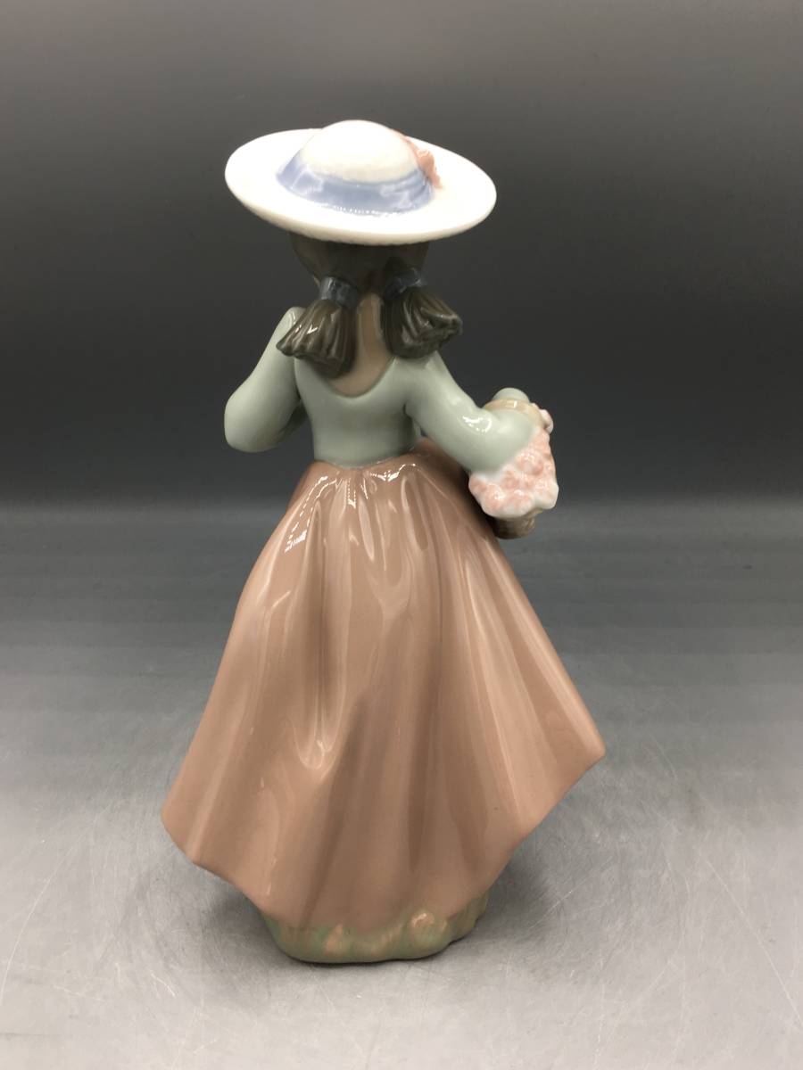 リヤドロ LLADRO 陶器人形 女の子 少女 フィギュリン スペイン 陶器 置物 リアドロ ナオ オブジェ_画像5