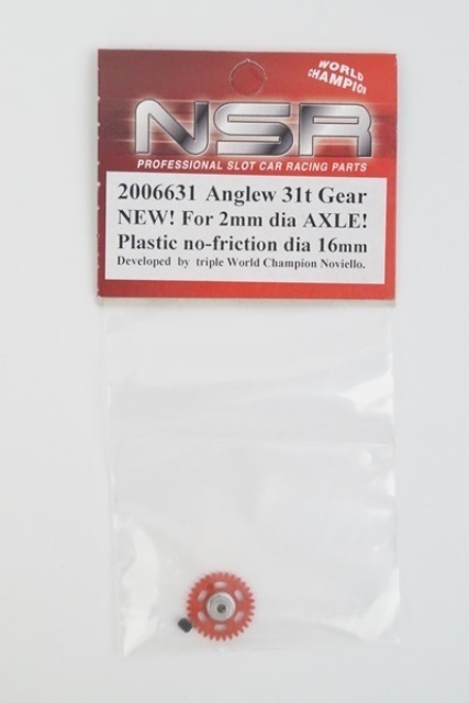  новый товар NSR 1/32 Anglew 31t gear for 2mm dia AXLE Plastic no-friction dia 16mm угол Winder механизм 2006631 слот машина 