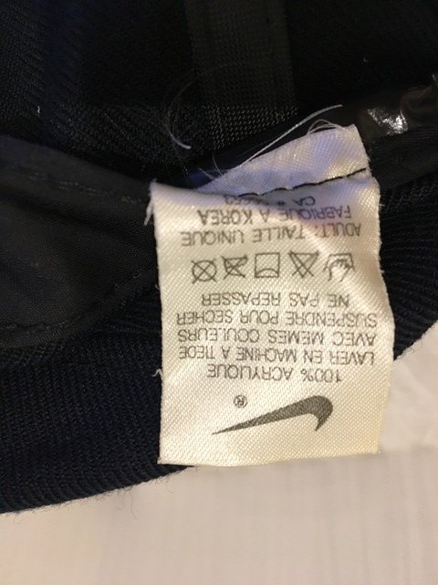 v! aircraft goods cap identification cap Nike F5-03-06-UNI navy blue ...