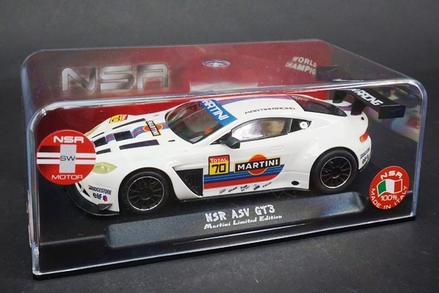 新品 NSR 1/32 ASV GT3 MARTINI RACING マルティーニ レーシング #70 スロットカー 0170SW_画像4