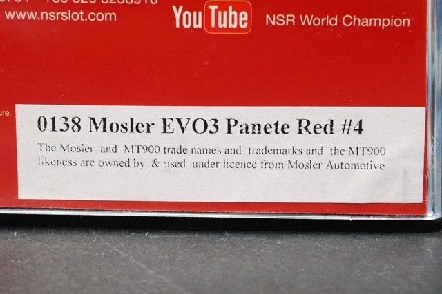 新品 NSR 1/32 MOSLER モスラー MT900 PANETE RACING パネテ レーシング #4 スロットカー 0138SW_画像5