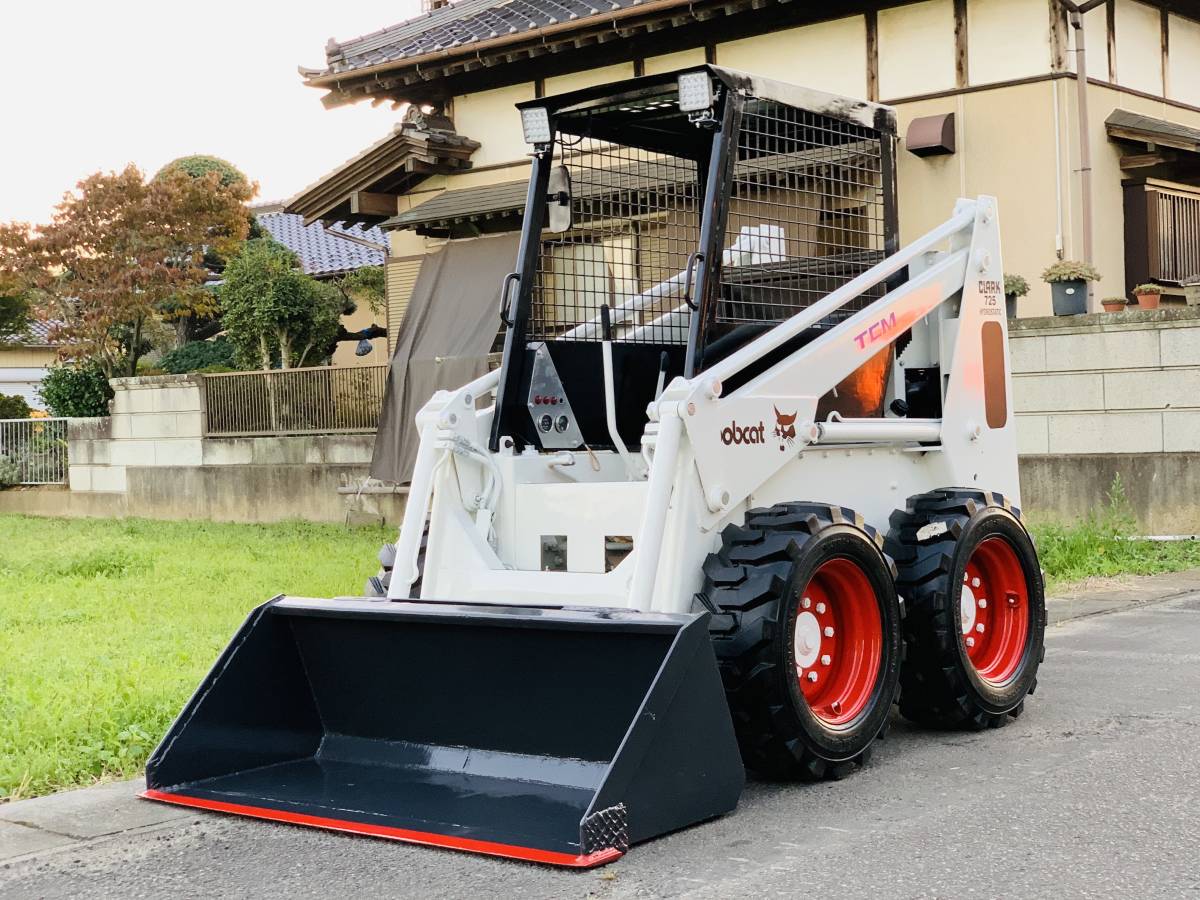 Yahoo!オークション - TCM ボブキャット 725 917時間 スキッド Yahoo!オークション - TCM ボブキャット 725 917時間 スキッド