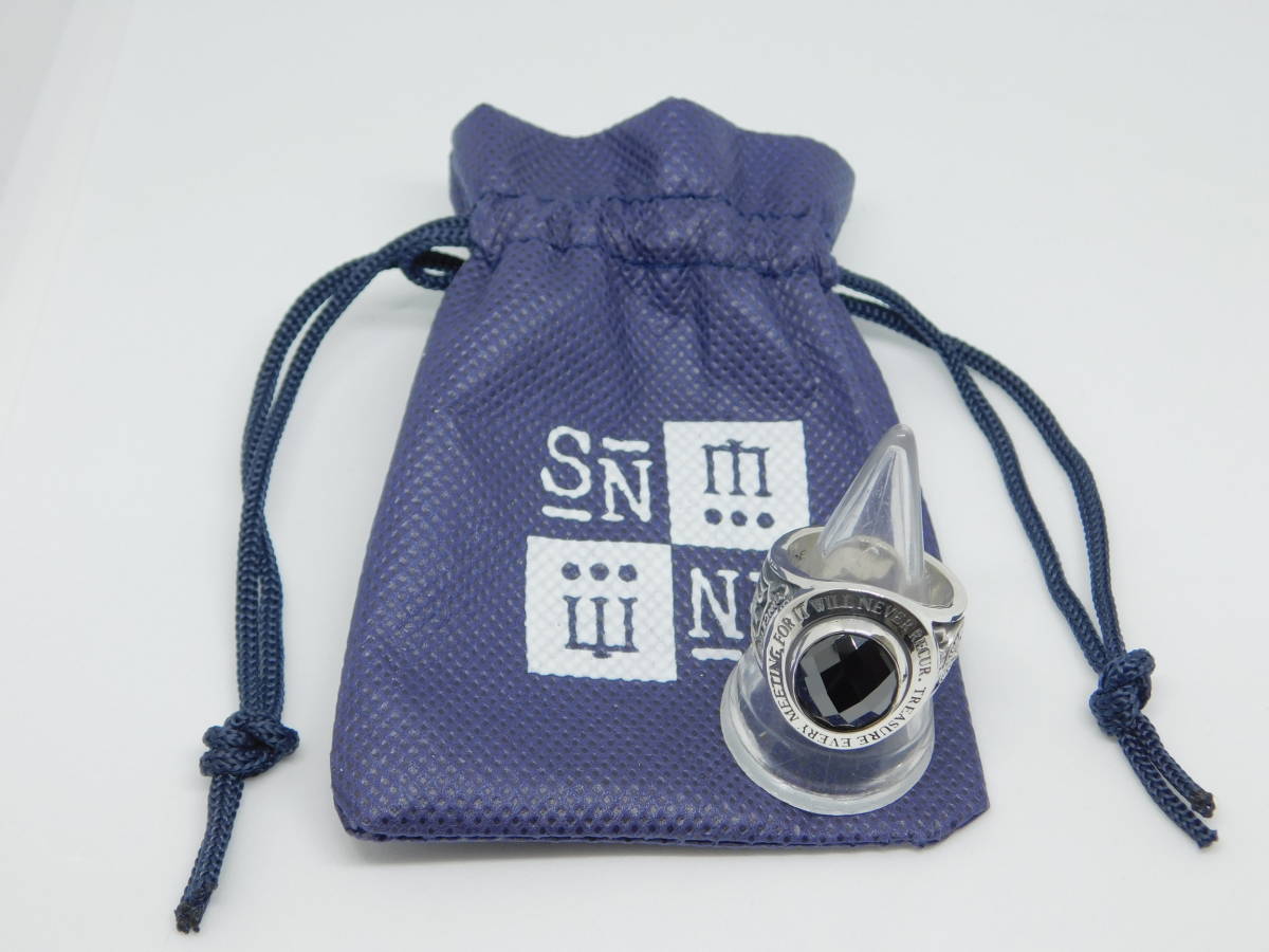 限定販売】 20号 新品 Dr Monroe カレッジ リング (大) ブラック