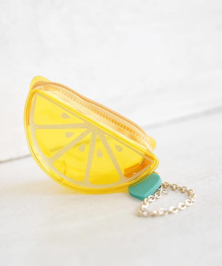  Afternoon Tea orange bag charm pouch vinyl pouch bag charm orange summer Afternoon Tea LIVING