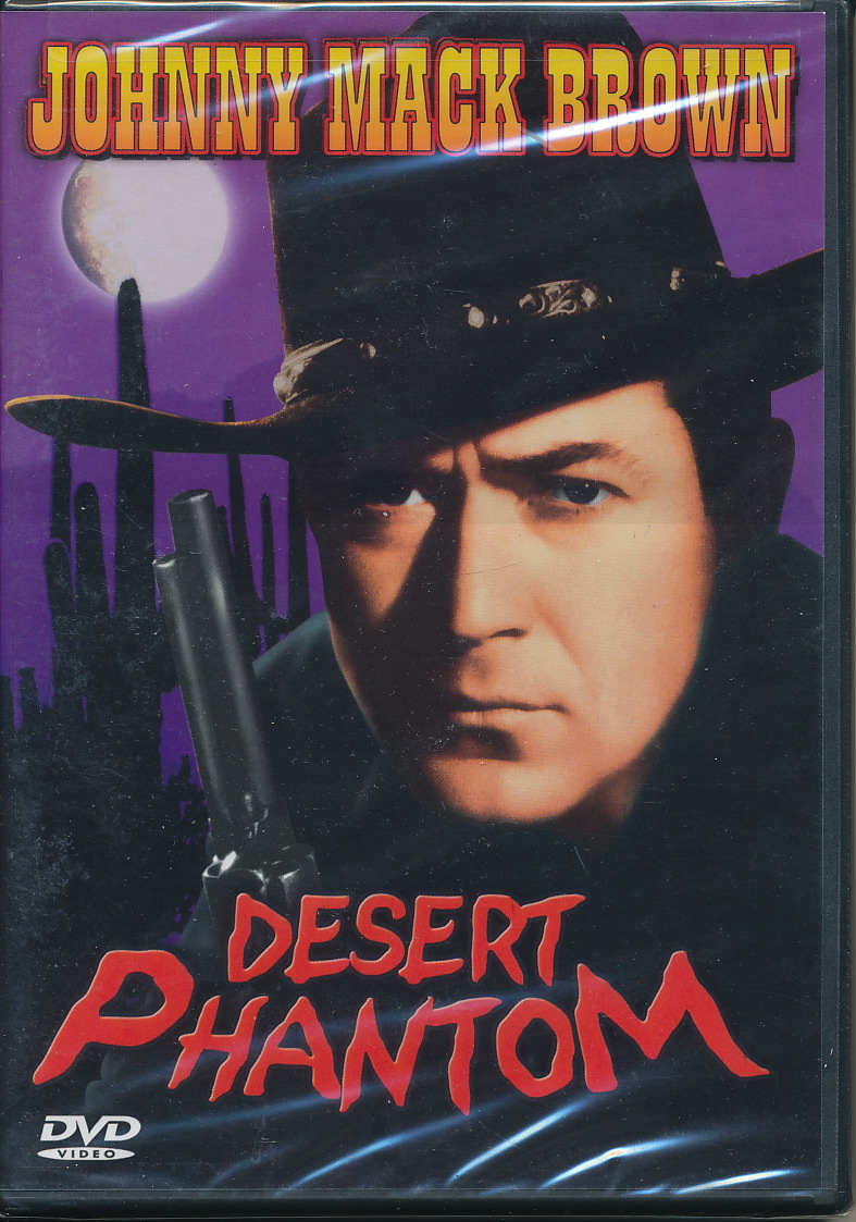 未開封・輸入盤・西部劇DVD　『DESERT PHANTOM』　Johnny Mack Brown ジョニー・マック・ブラウン 主演_画像1