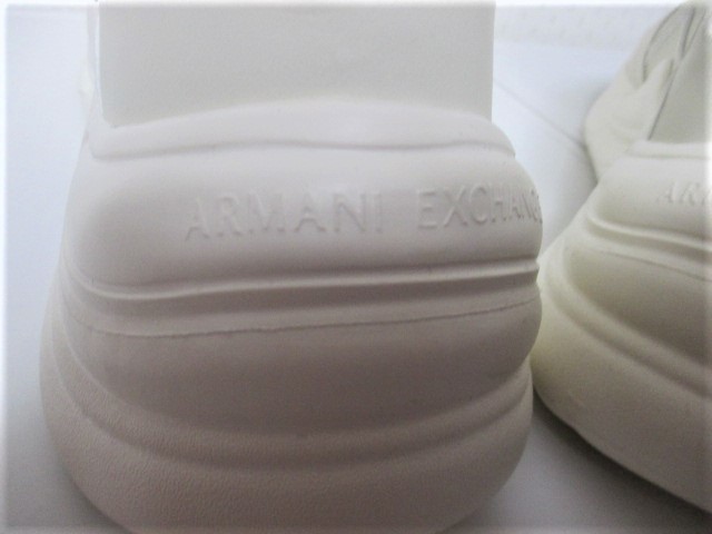 *ARMANI EXCHANGE Armani Exchange Logo объем подошва спортивные туфли / мужской /9* новый продукт полная распродажа модель 