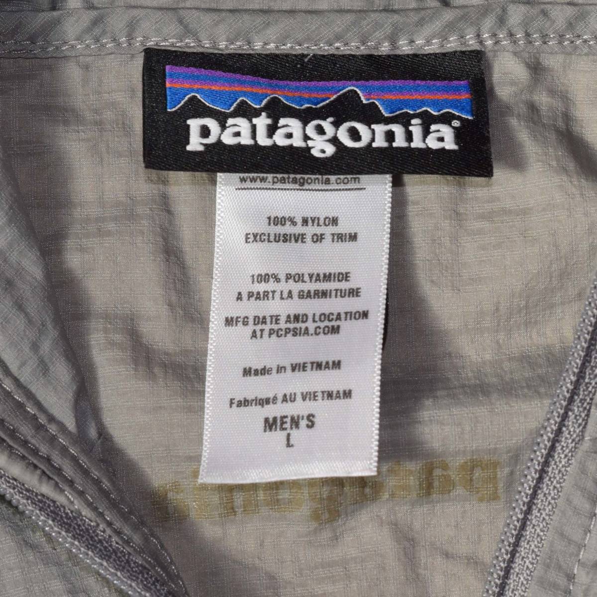 美品 メンズL パタゴニア フーディニ・ジャケット patagonia 美品 メンズL パタゴニア フーディニ・ジャケット patagonia