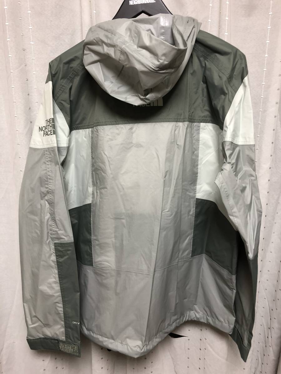 新品 海外限定 THE NORTH FACE STEEP TECH LIGHT RAIN JACKET US M TNF supreme gray マウンテンパーカー ジャケット 国内未発売 jkt_画像3