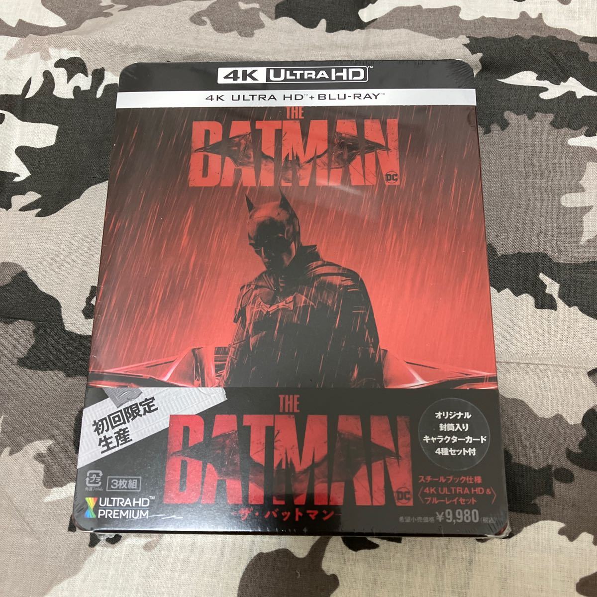 THE BATMAN-ザバットマン-スチールブック仕様 ブルーレイセット (初回