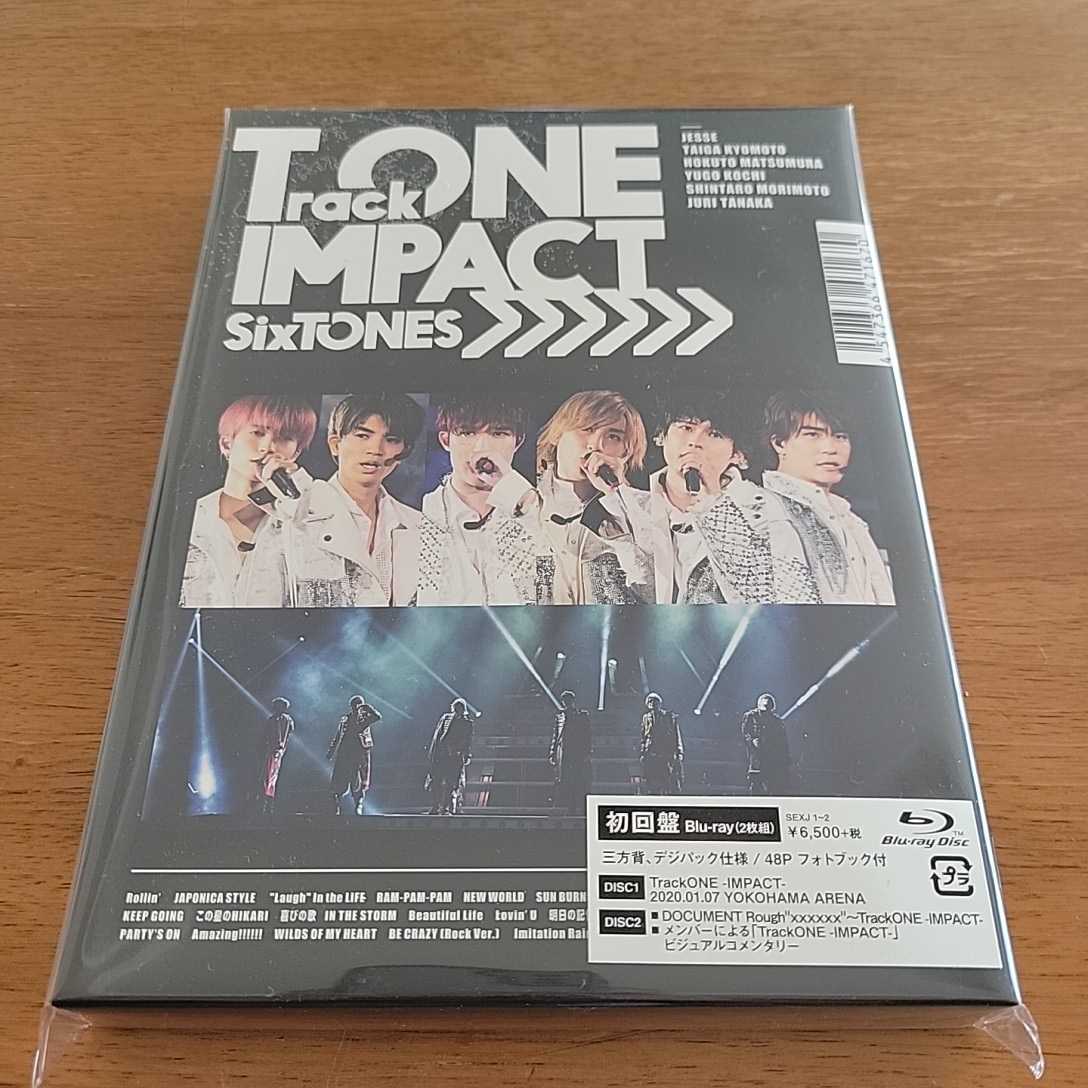 SixTONES◆TrackONE IMPACT【初回盤】2Blu-ray/新品未開封_画像1