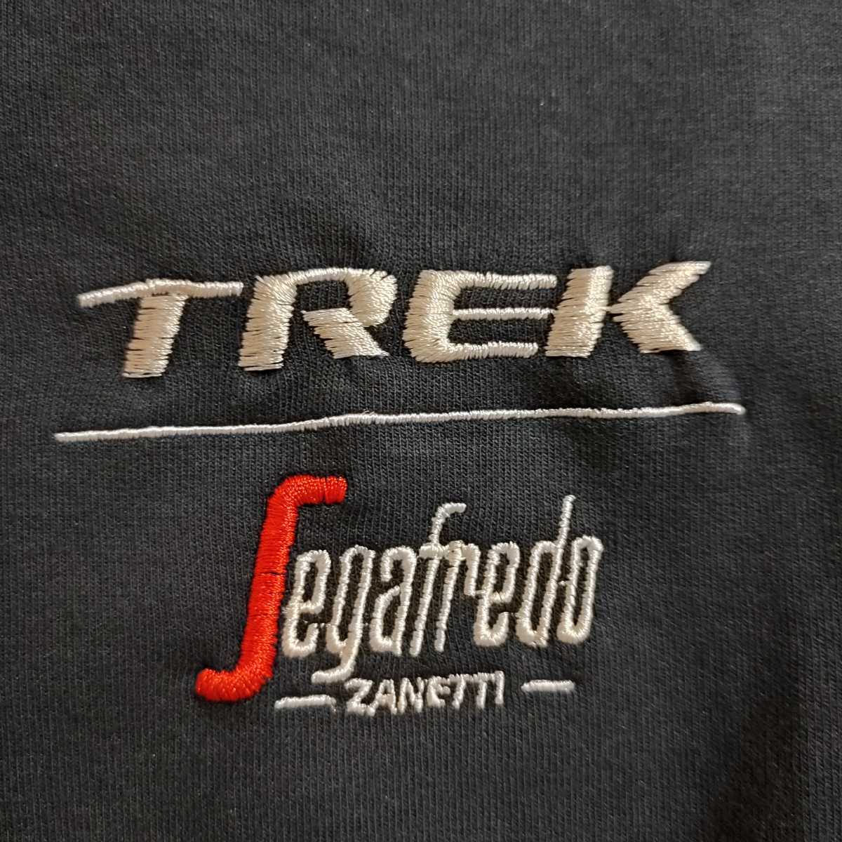 支給品　Trek Segafredo　チームフーディーパーカー　トレック　自転車　ジップパーカー　ジャンパー　セガフレード　ロードバイク_画像5