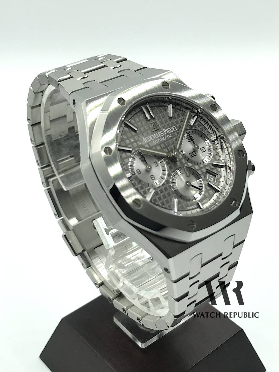 ブティック限定未使用品 オーデマピゲ AUDEMARS PIGUET ロイヤルオーク クロノグラフ  26315ST.OO.1256ST.02 ステンレス 箱 ギャラの画像2