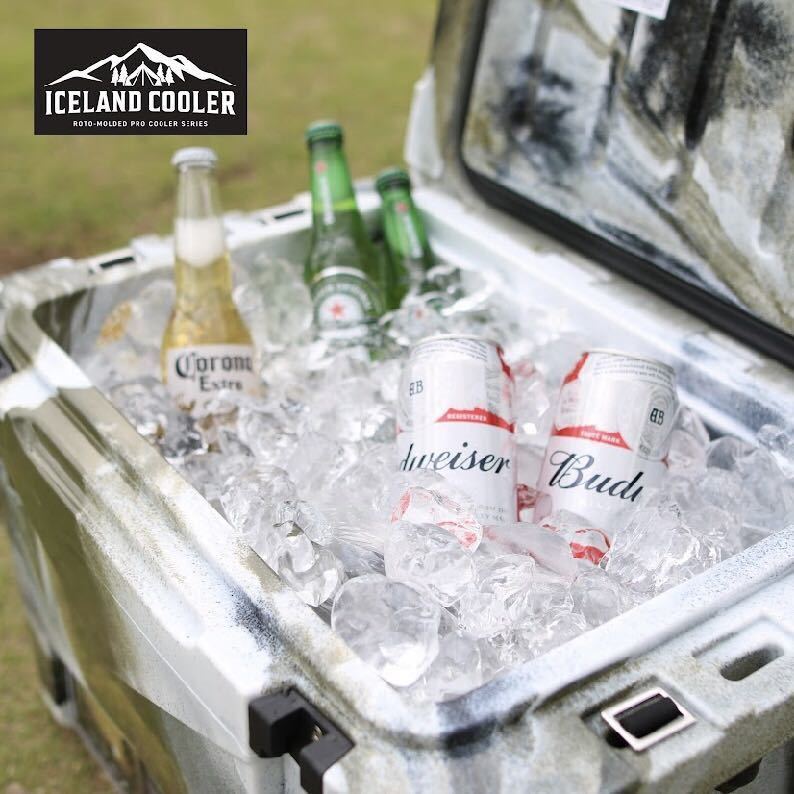 激安New ICELANDCOOLER アイスランドクーラーボックス 45QT 数量限定