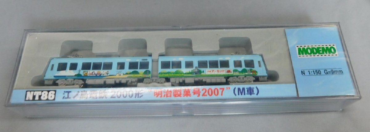 MODEMO NT86 江ノ島電鉄2000形〝明治製菓号2007〟｜鉄道模型 www 