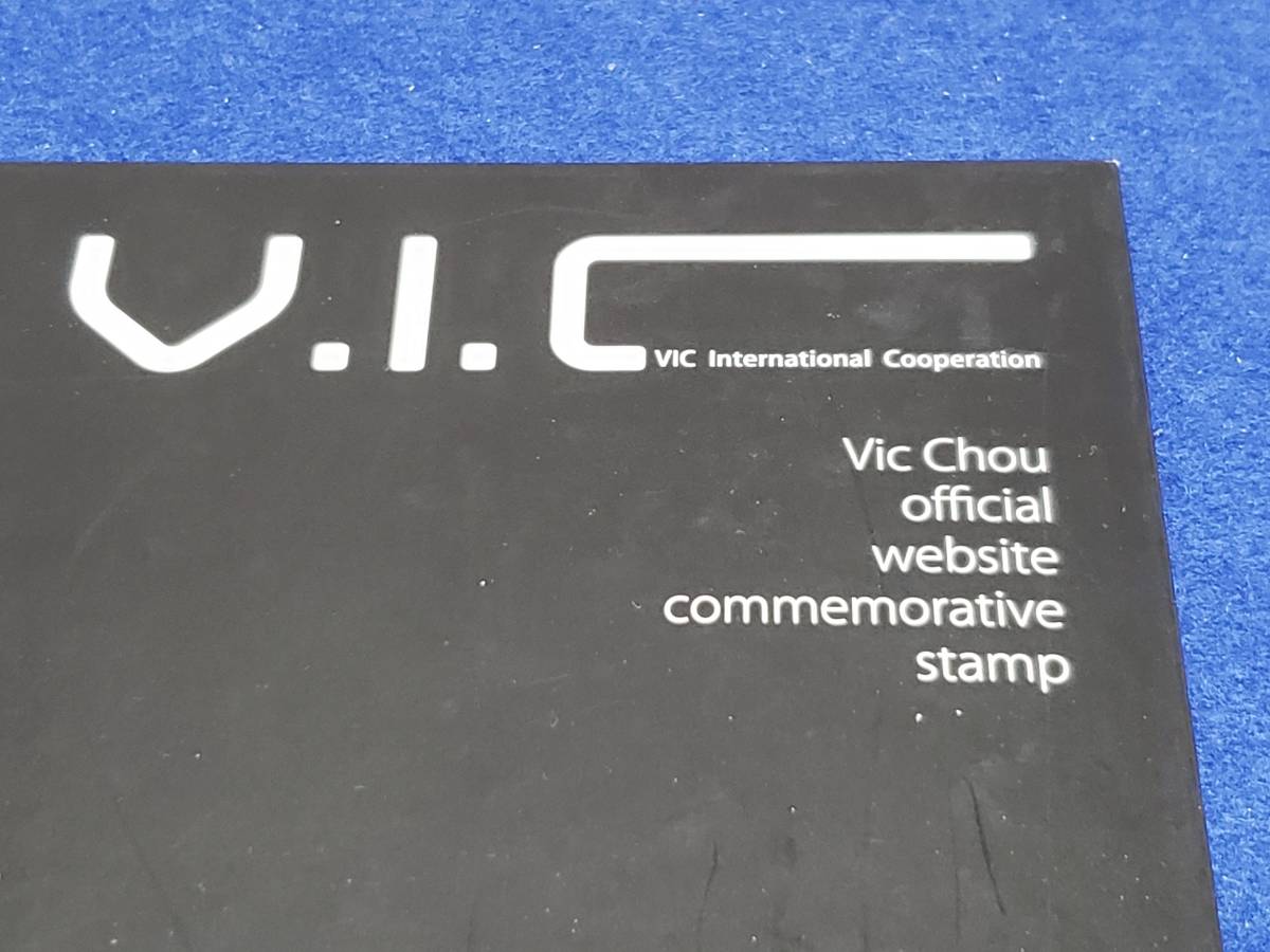 V.I.C　Vic Chou Official website commemorative stamp 切手　80円　10枚　未使用　美品　日本郵便　韓国　MM2109_画像4