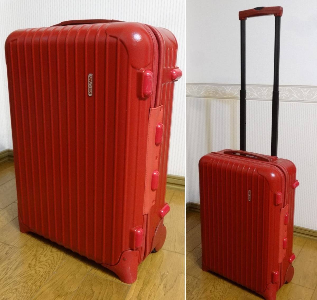 送料込 美品 RIMOWA SALSA 2輪 キャリーケース 35L リモワ/サルサ/機内