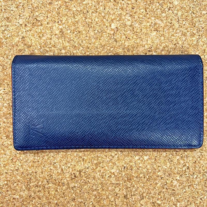 ルイヴィトン LOUIS VUITTON 二つ折り長財布 ポルトフォイユブラザ