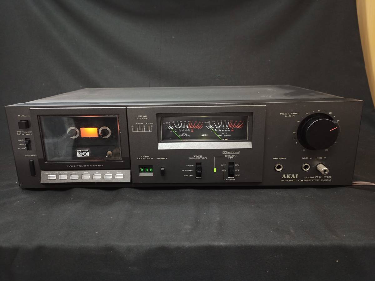 ヤフオク! - ◎アカイ◎AKAI GX-F15 2モーターカセットデッキ...