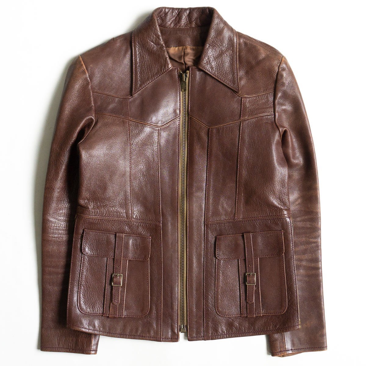 希少】JELADO【Rockstar Garments】【SMOKE EAST WEST】 40 レザー