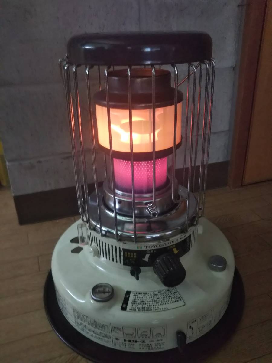 Yahoo!オークション - トヨトミ トヨストーブ KRA-85 燃焼確認 Yahoo!オークション - トヨトミ トヨストーブ KRA-85 燃焼確認