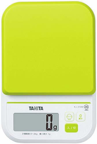 タニタ クッキングスケール キッチン はかり 料理 デジタル 2kg 1g単位 グリーン KJ-210M GR_画像4