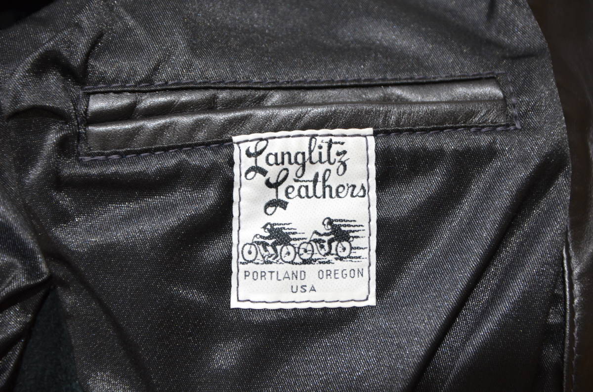 オンラインショップ】 LANGLITZ LEATHERS ラングリッツ レザーズ 1947