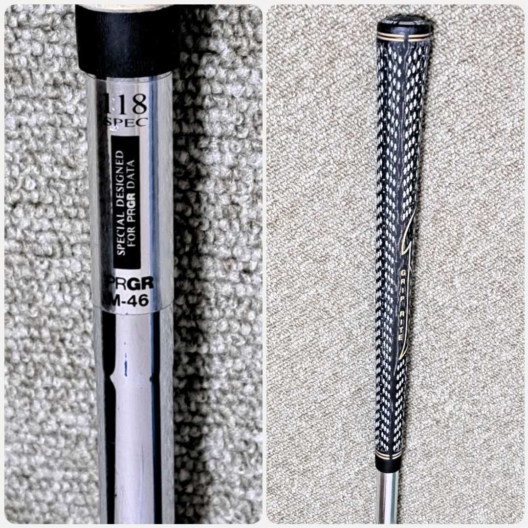 名器 三浦技研製造 PRGR プロギア DATA801 希少なM-46(SX) 番手 3~9