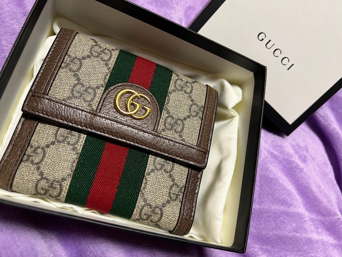 オフィディア〕GG フレンチフラップウォレット | noonanwaste.com