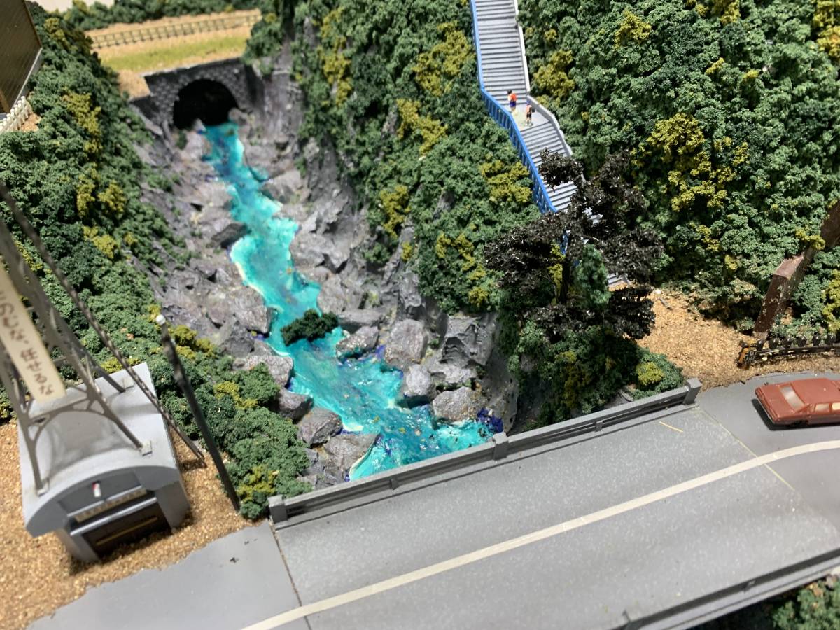 802◇昭和ふるさと鉄道 完成版鉄道風景模型 おもいで町 802◇昭和ふるさと鉄道 完成版鉄道風景模型 おもいで町