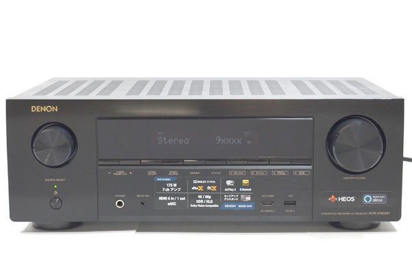 ☆元箱、リモコン付!DENON デノン AVR-X1600H 7.2ch AVアンプ AV