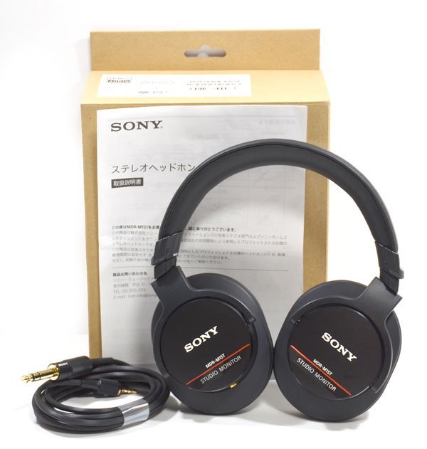 ☆元箱付!SONY ソニー MDR-M1ST モニターヘッドホン 美品