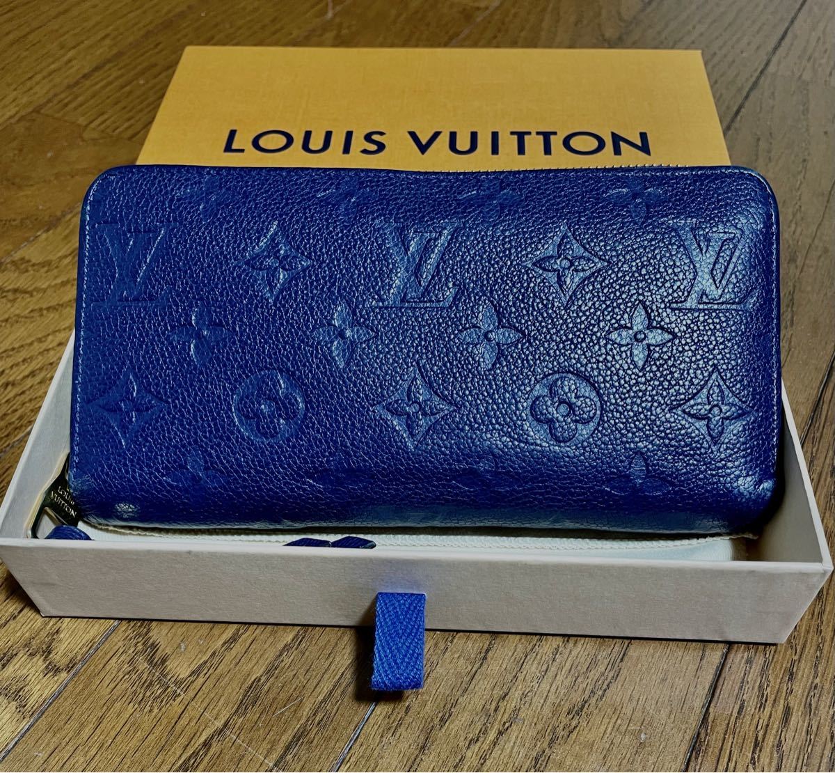 値下げ【美品】LOUIS VUITTON アンプラント ジッピーウォレット 長財布