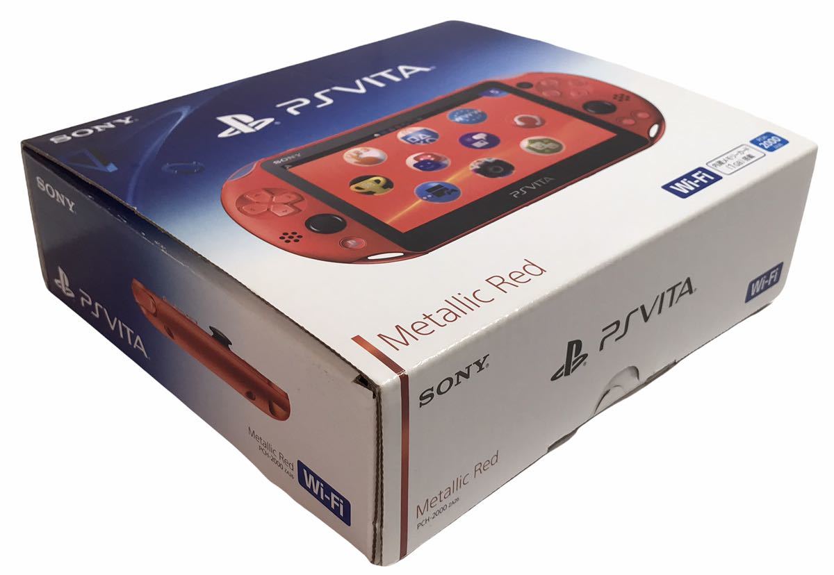 PlayStation Vita Wi-Fiモデル メタリック・レッド PCH-2000ZA26 PS Vita 本体 PlayStation Vita Wi-Fiモデル メタリック・レッド (PCH-2000ZA26)