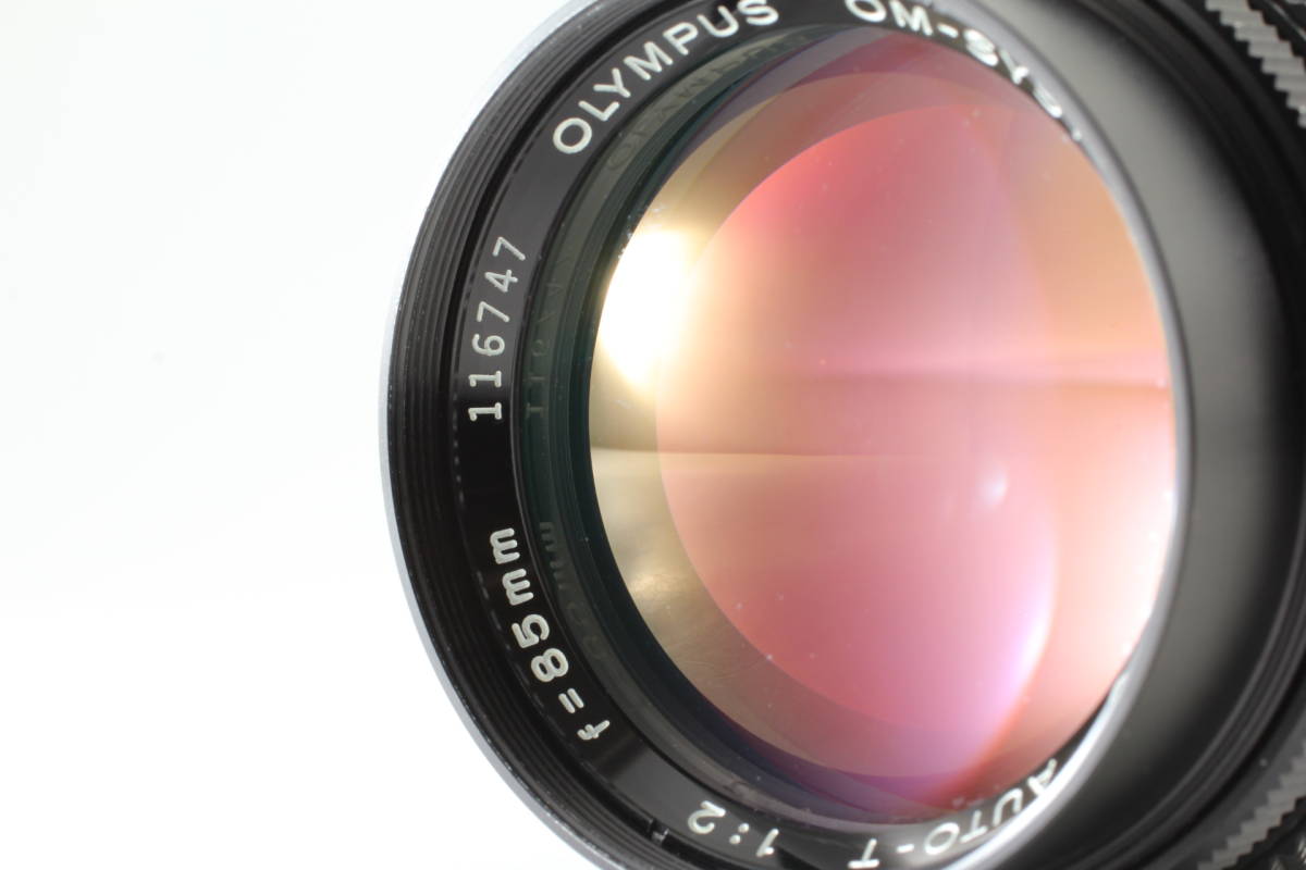 良品】【Exc+5 Late】 Olympus OM-System Zuiko Auto-T 85mm f/2 MF