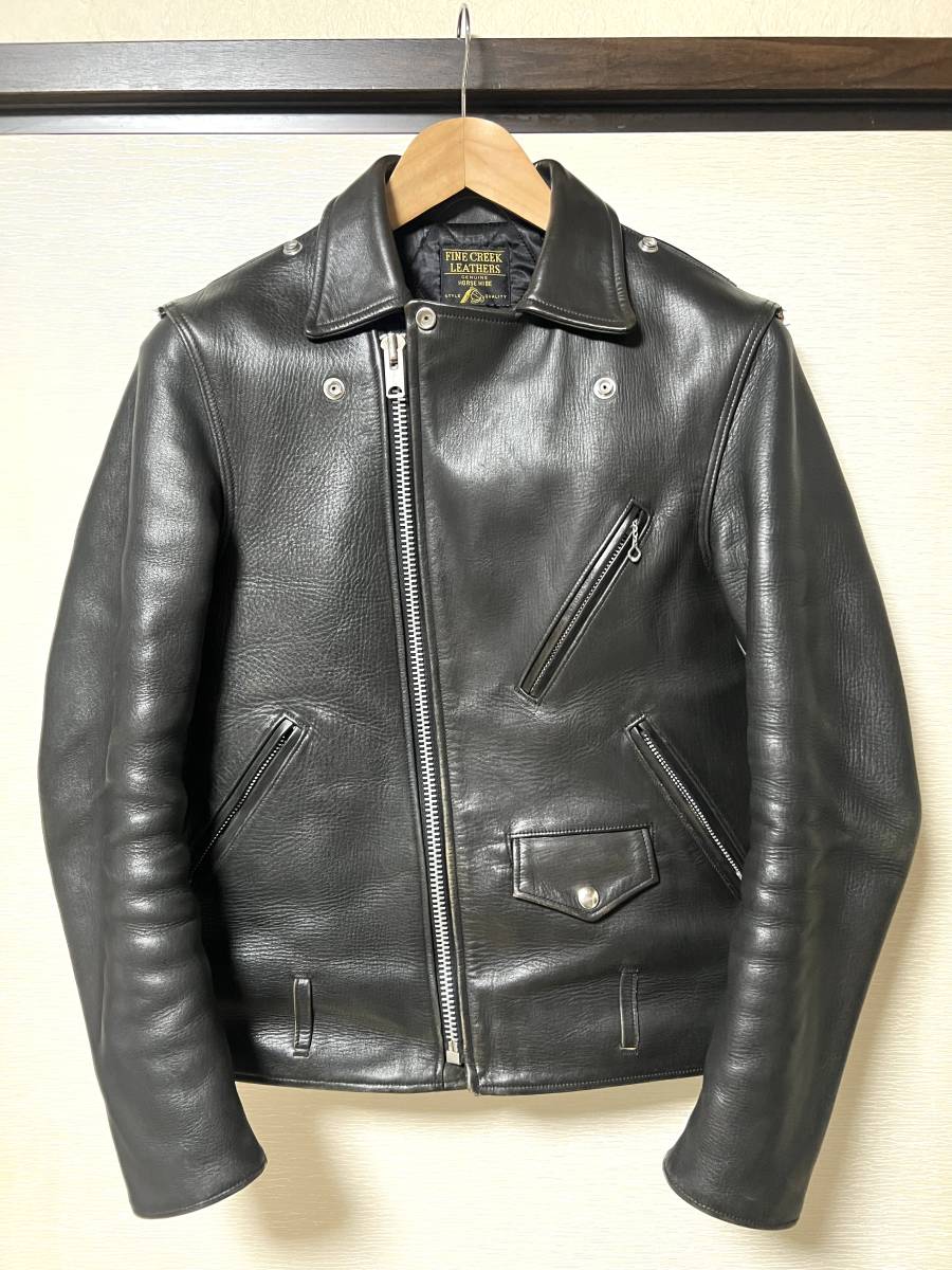 FINE CREEK LEATHERS ファインクリークレザーズ ライダースジャケット 