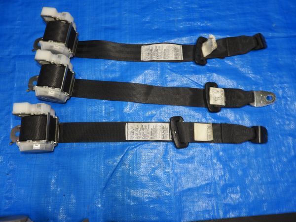 ④ CZ4A evo 10 X original seat belt rom and rear (before and after) for 1 vehicle SRS airbag belt ASSY Lancer Evolution 4B11 turbo 5MT CY4A Galant 