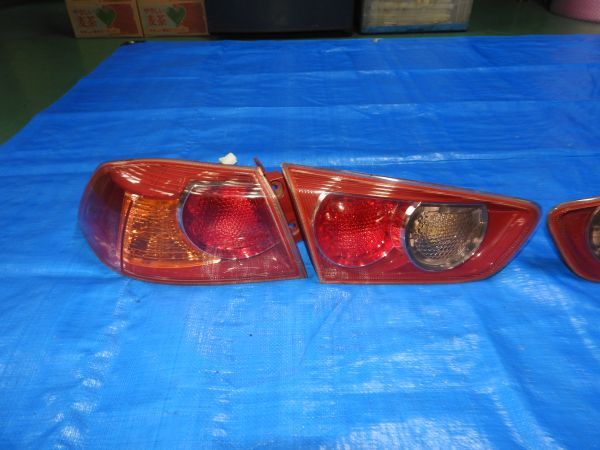 ④ CZ4A evo 10 X original tail light for 1 vehicle lens left right lamp previous term ASSY Lancer Evolution 4B11 turbo 5MT CY4A Galant 